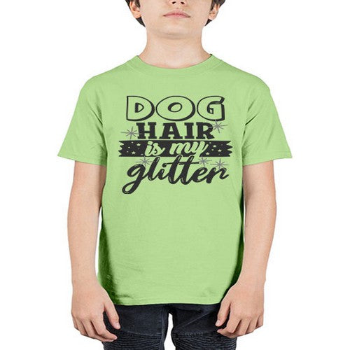 doghairismyglitter 124# - dogs - Youth Tee Unisex
