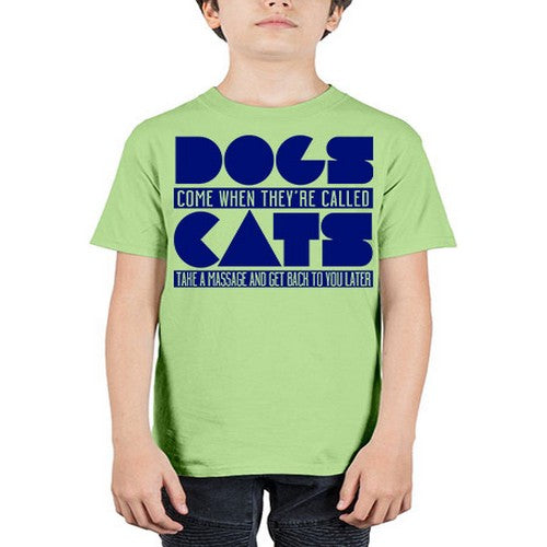 dogs come whey called - dogs - Youth Tee Unisex