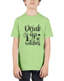 drink up witches 39# - witch - Youth Tee Unisex