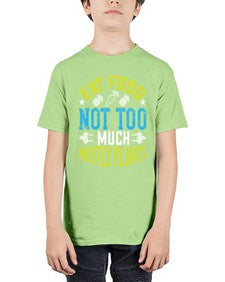 eat food not too much mostly plants 157# - vegan - Youth Tee Unisex