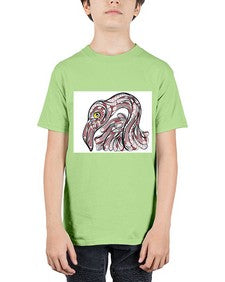 ethnic flamingo 423# - mandala - Youth Tee Unisex