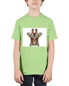 ethnic giraffe 425# - mandala - Youth Tee Unisex