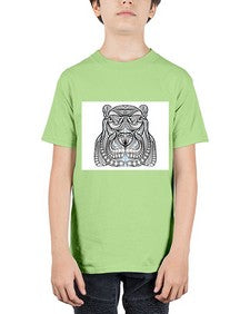 ethnic hippo 426# - mandala - Youth Tee Unisex