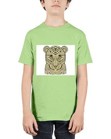 ethnic leopard 429# - mandala - Youth Tee Unisex