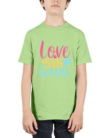 fifth Grade Love 84# - fifth grade - Youth Tee Unisex