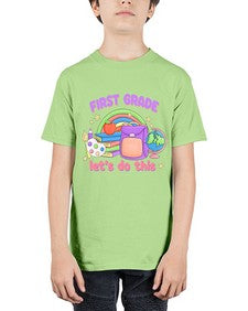first Grade Lets Do This 144# - first grade - Youth Tee Unisex