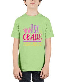 first grade asaurus 117# - first grade - Youth Tee Unisex