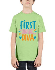 first grade divaaa 130# - first grade - Youth Tee Unisex
