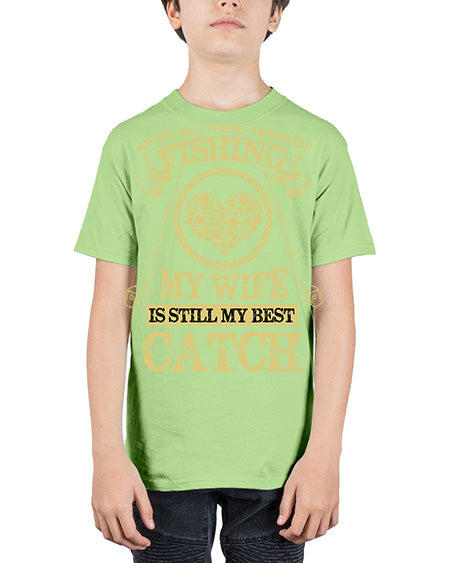 fishing 26# - shark-fish - Youth Tee Unisex