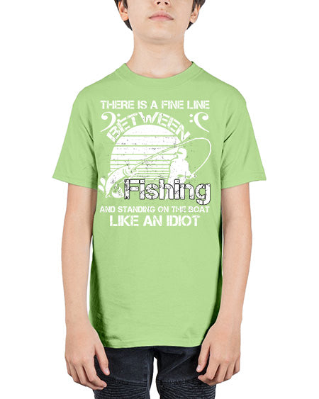 fishing 31# - shark-fish - Youth Tee Unisex