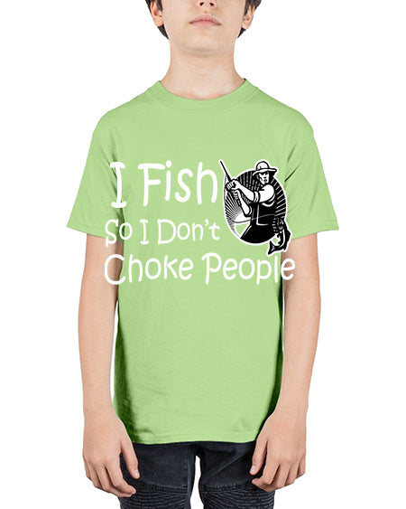 fishing 34# - shark-fish - Youth Tee Unisex