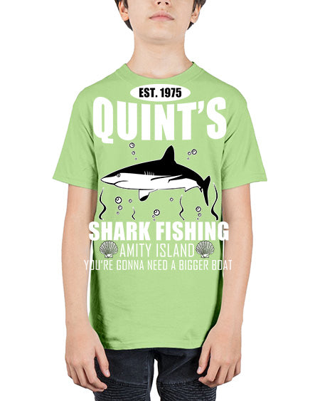 fishing 40# - shark-fish - Youth Tee Unisex