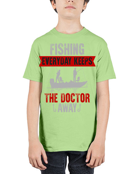 fishing 86# - shark-fish - Youth Tee Unisex