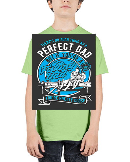 fishing dad cs 41# - shark-fish - Youth Tee Unisex