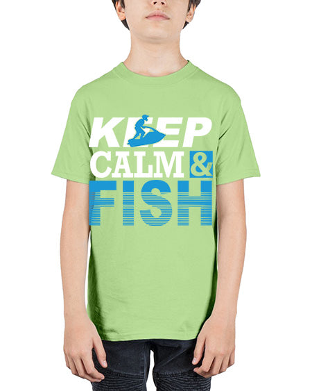 fishing transperment png 72# - shark-fish - Youth Tee Unisex