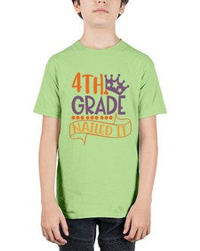 fourth grade nailed it 194# - fourth grade - Youth Tee Unisex