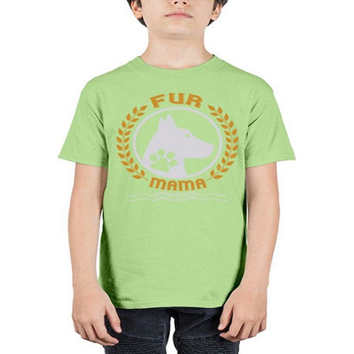 fur mama Style 204# - dogs - Youth Tee Unisex
