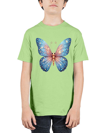 glitter butterfly 10# - butterfly - Youth Tee Unisex