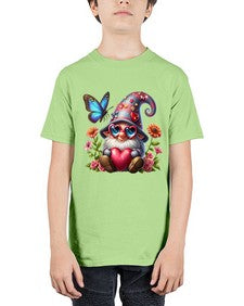 gnome with butterfly 17# - gnome - Youth Tee Unisex