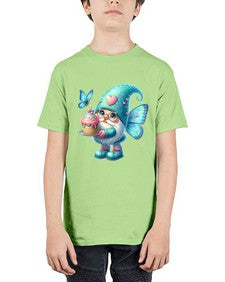 gnome with butterfly 20# - gnome - Youth Tee Unisex