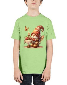gnome with butterfly 21# - gnome - Youth Tee Unisex