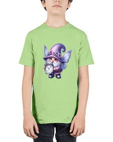 gnome with butterfly 23# - gnome - Youth Tee Unisex