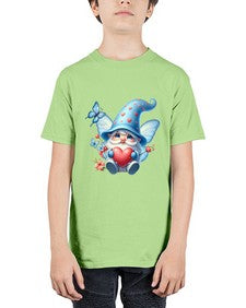 gnome with butterfly 28# - gnome - Youth Tee Unisex