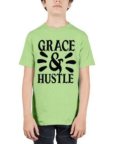 grace hustle Style 111# - motivation - Youth Tee Unisex