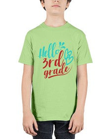 hallo third grade 231# - third grade - Youth Tee Unisex