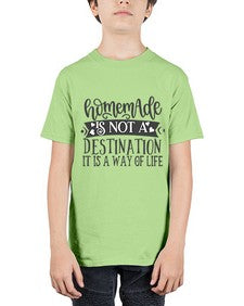 happiness is not a destination it is a way of life Style 110# - motivation - Youth Tee Unisex