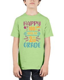 happy one hundredth day of second grade 249# - second grade - Youth Tee Unisex