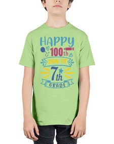 happy th day of seventh grade 252# - seventh grade - Youth Tee Unisex