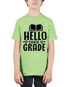 hello eighth grade 256# - eighth grade - Youth Tee Unisex