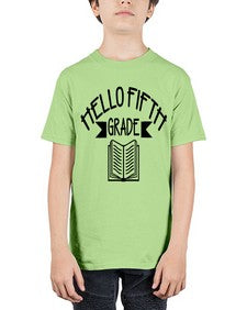 hello fifth grade 263# - fifth grade - Youth Tee Unisex