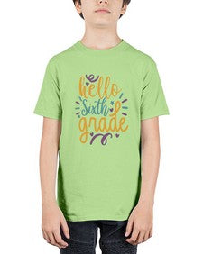 hello sixth grade 333# - sixth grade - Youth Tee Unisex