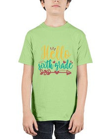 hello sixth grade 334# - sixth grade - Youth Tee Unisex