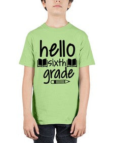 hello sixth grade 337# - sixth grade - Youth Tee Unisex
