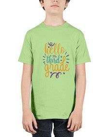 hello third grade 344# - third grade - Youth Tee Unisex