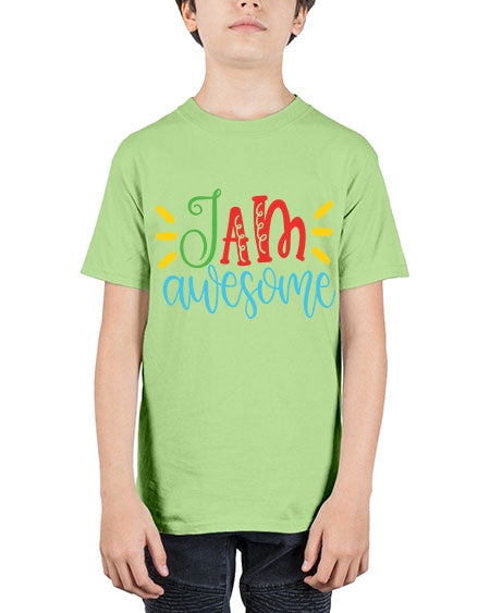 i am awesome Style 18# - autism - Youth Tee Unisex
