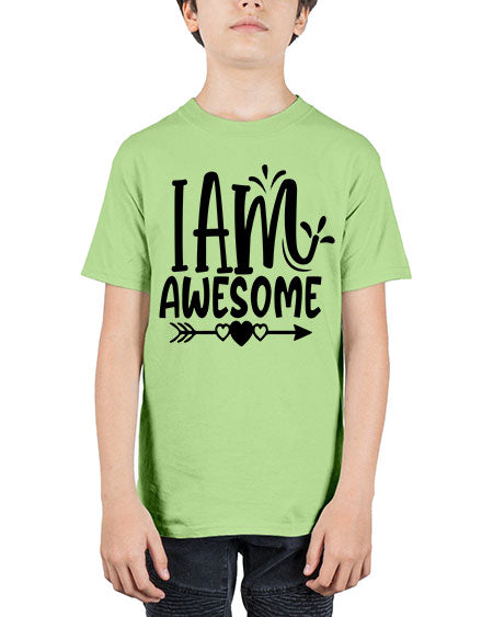 i am awesome Style 19# - autism - Youth Tee Unisex