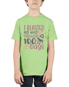 i blassted my way through one hundred days 356# - one hundred days - Youth Tee Unisex