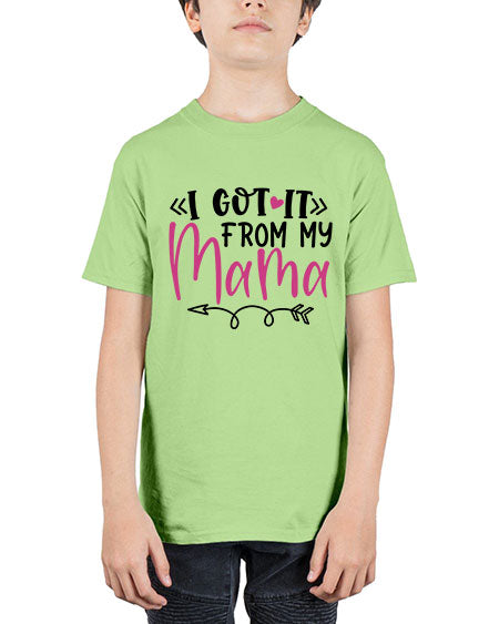 i got it from my mama Style 95# - baby - Youth Tee Unisex