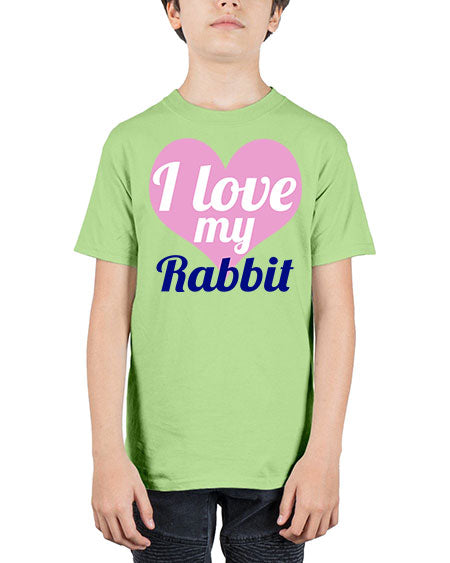 i love my rabbit - rabbit - Youth Tee Unisex