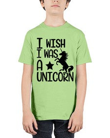 i wish i was a unicorn 213# - unicorn - Youth Tee Unisex
