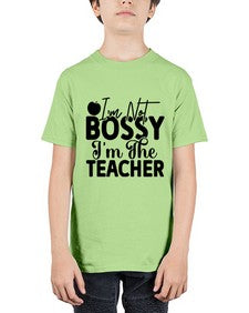 im not bossy im the teacher 980# - teacher - Youth Tee Unisex