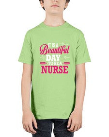 it is a beautiful day to be a nurse 998# - nurse - Youth Tee Unisex