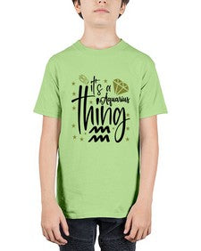 its a Aquarius thing 263# - aquarius - Youth Tee Unisex