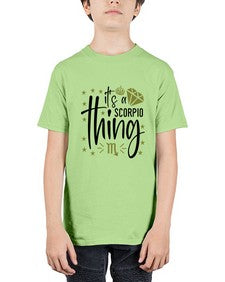 its a scorpio thing 262# - scorpio - Youth Tee Unisex