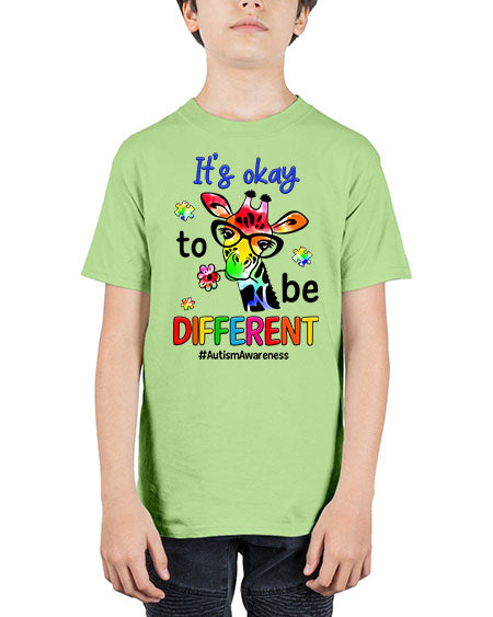 its ok to be diffent 2# - autism - Youth Tee Unisex