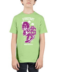 lets skate 724# - art pop art - Youth Tee Unisex
